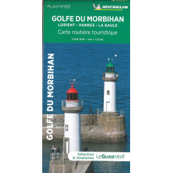 Carte routière et touristique GOLFE DU MORBIHAN TOURISTIQUE