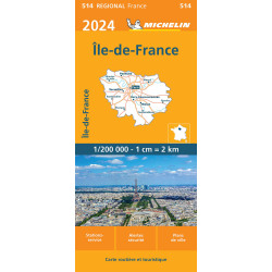 Carte randonnée 514 ILE DE FRANCE 2024