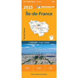 Carte randonnée 514 ILE DE FRANCE 2025