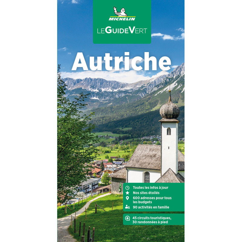 Guide culturel et tourisme Michelin AUTRICHE