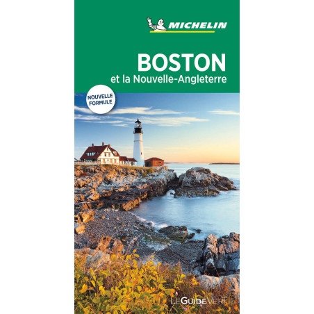 Carte randonnée BOSTON - LA NOUVELLE ANGLETERRE