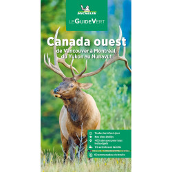 Guide culturel et tourisme Michelin CANADA OUEST