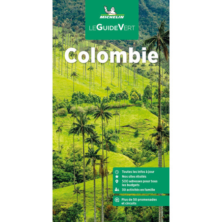 Guide culturel et tourisme  Michelin COLOMBIE