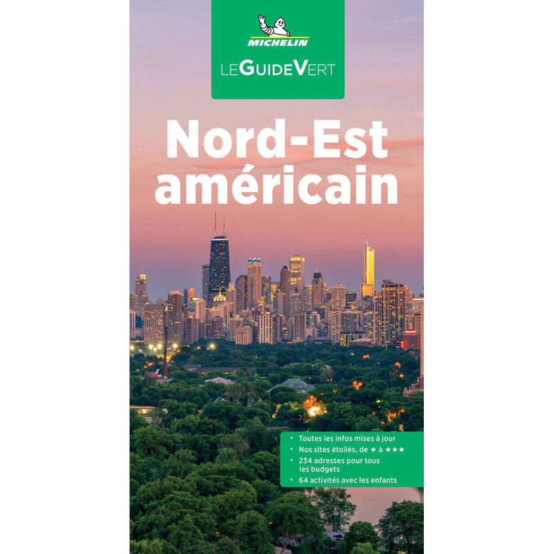 Carte randonnée NORD EST AMERICAIN