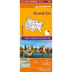 Carte routière Michelin -  GRAND-EST