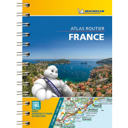 Carte routière Michelin -  MINI ATLAS FRANCE SPIRALE
