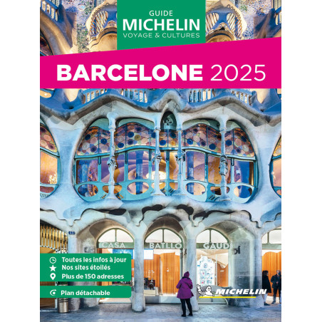 Guide de voyage Michelin - BARCELONE 2025