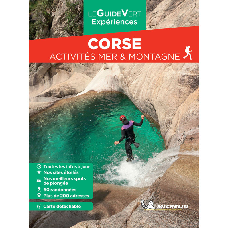 Guide de voyage Michelin - CORSE - ACTIVITES MER ET MONTAGNE