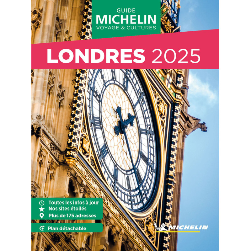 Guide de voyage Michelin - LONDRES 2025