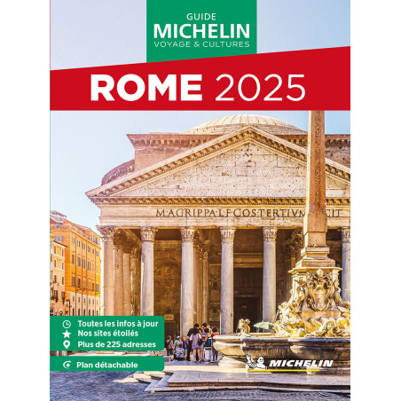 Guide de voyage Michelin -  ROME 2025