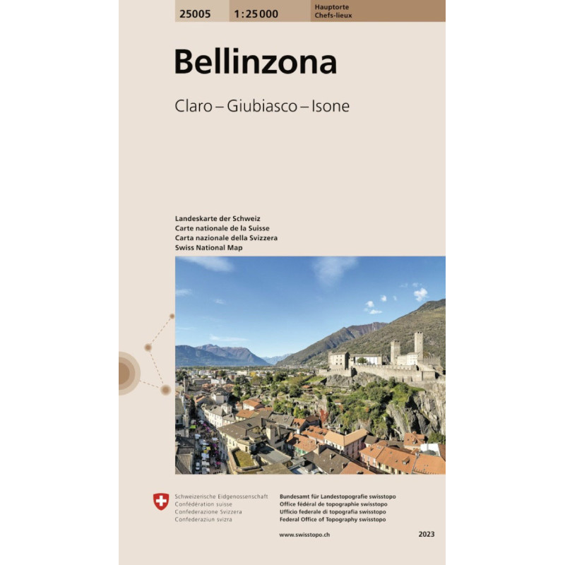 Carte randonnée BELLINZONA