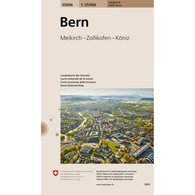 Carte randonnée BERN