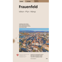 Carte randonnée FRAUENFELD