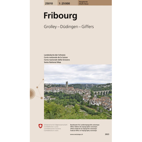 Carte randonnée FRIBOURG