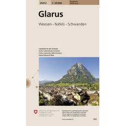 Carte randonnée GLARUS