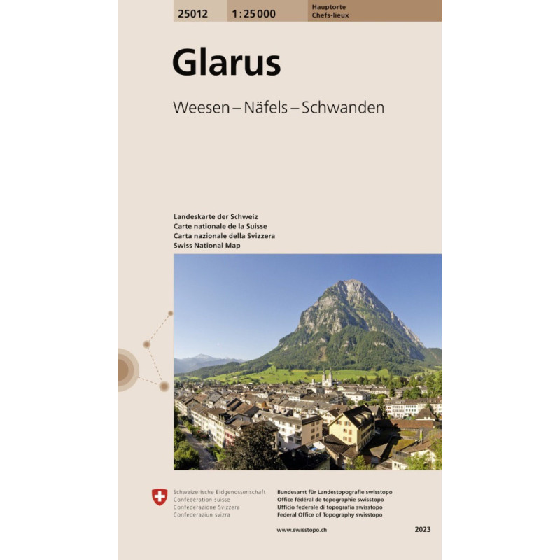 Carte randonnée GLARUS