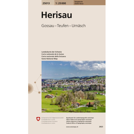 Carte randonnée HERISAU