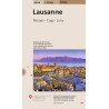 Carte randonnée LAUSANNE MORGES - CUGY - LUTRY