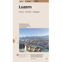 Carte randonnée LUZERN