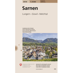 Carte randonnée SARNEN