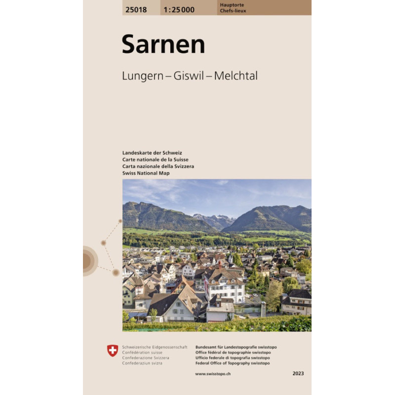 Carte randonnée SARNEN Carte randonnée SARNEN