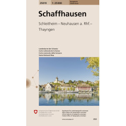 Carte randonnée SCHAFFHAUSEN