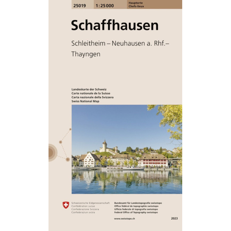 Carte randonnée SCHAFFHAUSEN