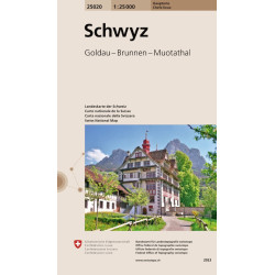 Carte randonnée SCHWYZ