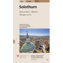 Carte randonnée SOLOTHURN
