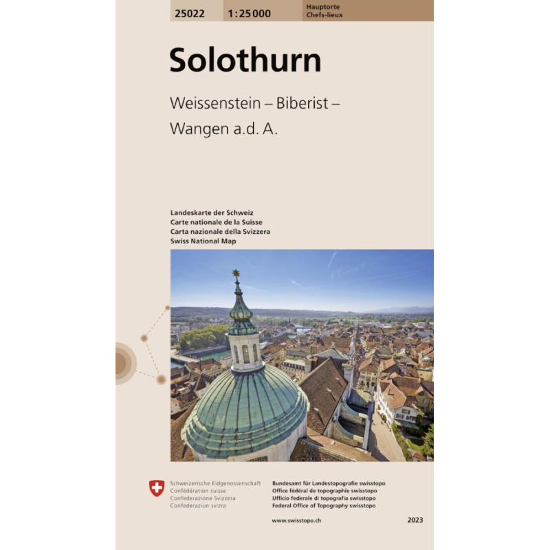 Carte randonnée SOLOTHURN