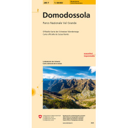 Carte randonnée DOMODOSSOLA PARC NAT. VAL GRANDE