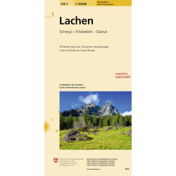 Carte randonnée LACHEN PEDESTRE