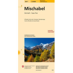 Carte randonnée MISCHABEL PEDESTRE