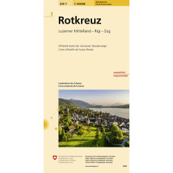 Carte randonnée ROTKREUZ PEDESTRE