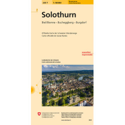 Carte randonnée SOLOTHURN