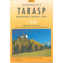 Carte randonnée TARASP PEDESTRE