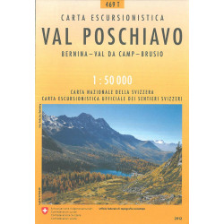 Carte randonnée VAL POSCHIAVO