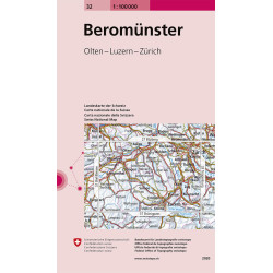 Carte randonnée BEROMUNSTER