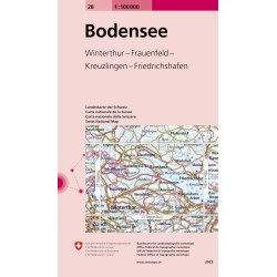 Carte randonnée BODENSEE