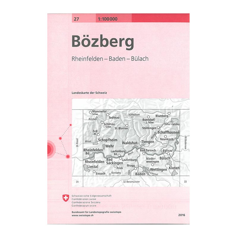 Carte randonnée BOZBERG