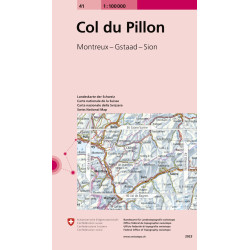 Carte randonnée COL DU PILLON