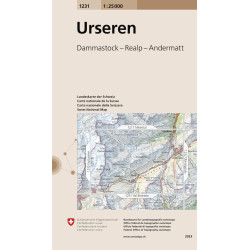 Carte randonnée URSEREN