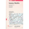 Carte randonnée VALAIS WALLIS 105