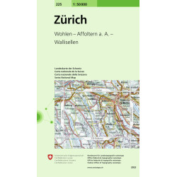 Carte randonnée ZURICH