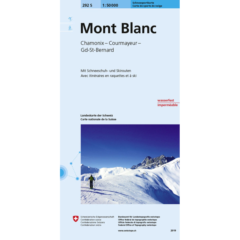 Carte randonnée MONT BLANC Carte randonnée MONT BLANC