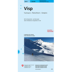Carte randonnée VISP SKI