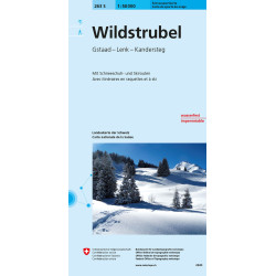 Carte randonnée WILDSTRUBEL SKI