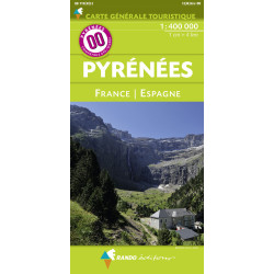 Carte randonnée 00 PYRENEES - FRANCE-ESPAGNE