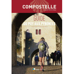 Carte randonnée COMPOSTELLE GUIDE DU PUY AUX PYRENEES
