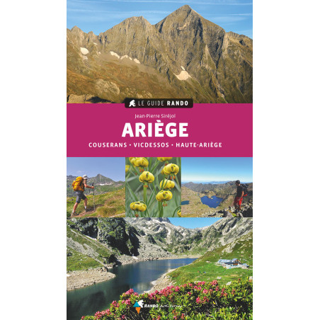 Carte randonnée ARIEGE  -  COUSERANS - VICDESSOS HAUTE-ARIEGE